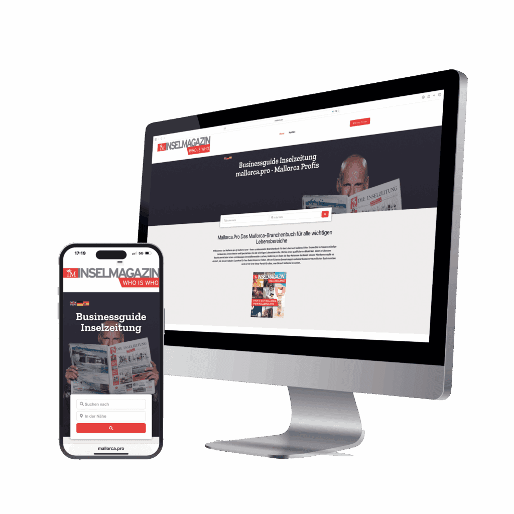 Die Inselmagazin Mallorca.pro Branchenbuch ein Produkt der Mediagroup Balear - Mediagroup Balear